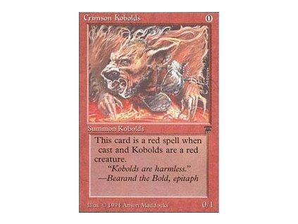 Crimson Kobolds (Foil NE, Stav Near Mint)