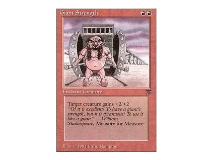 Giant Strength (Foil NE, Stav Near Mint)