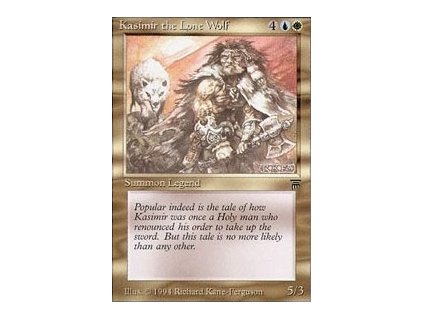 Kasimir the Lone Wolf (Foil NE, Stav Near Mint)