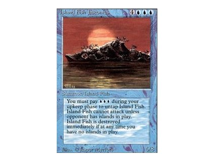 Island Fish Jasconius (Foil NE, Stav Near Mint)