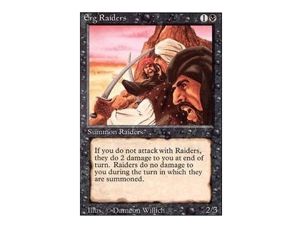 Erg Raiders (Foil NE, Stav Near Mint)