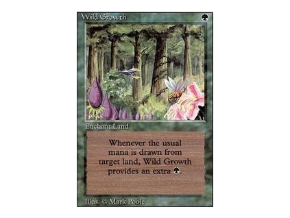 Wild Growth (Foil NE, Stav Near Mint)