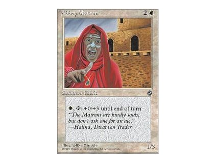 Abbey Matron (Foil NE, Stav Near Mint)