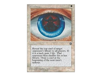 Prophecy (Foil NE, Stav Near Mint)