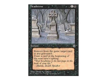 Headstone