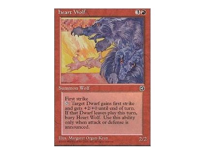 Heart Wolf (Foil NE, Stav Near Mint)
