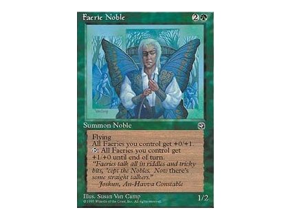 Faerie Noble (Foil NE, Stav Light Played)