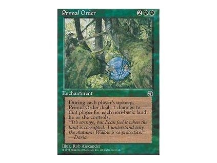 Primal Order
