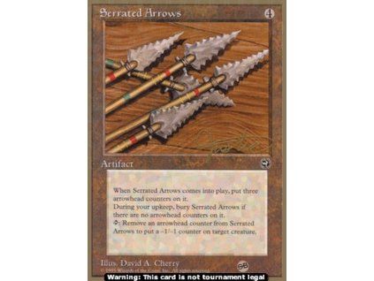 Serrated Arrows