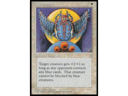 Blue Scarab