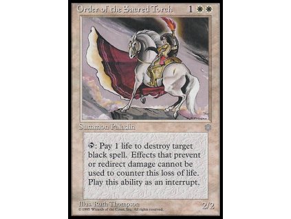 Order of the Sacred Torch (Foil NE, Stav Near Mint)
