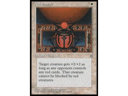 Red Scarab