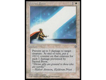 Sacred Boon