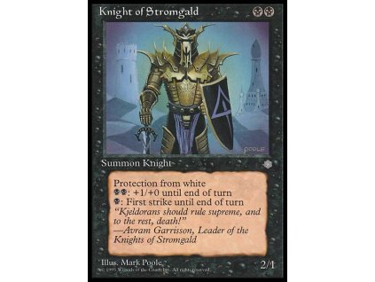 Knight of Stromgald (Foil NE, Stav Near Mint)