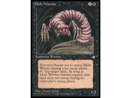 Mole Worms (Foil NE, Stav Near Mint)
