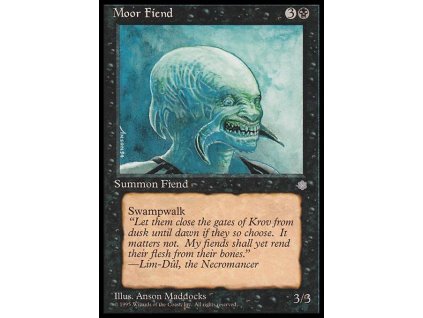 Moor Fiend (Foil NE, Stav Near Mint)