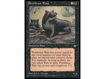 Pestilence Rats (Foil NE, Stav Near Mint)