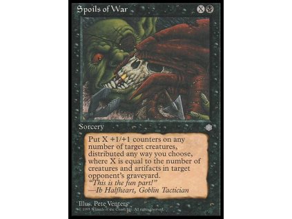 Spoils of War (Foil NE, Stav Played)