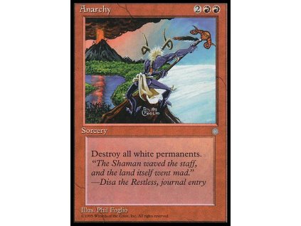Anarchy (Foil NE, Stav Near Mint)