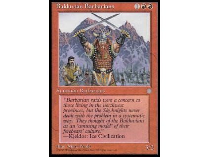 Balduvian Barbarians (Foil NE, Stav Near Mint)