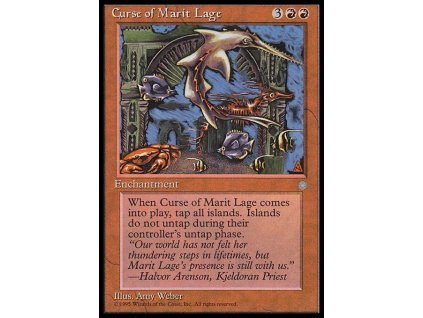 Curse of Marit Lage (Foil NE, Stav Near Mint)