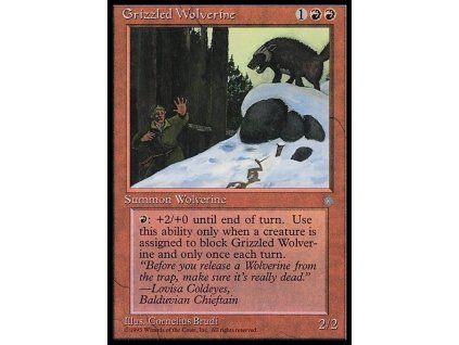 Grizzled Wolverine