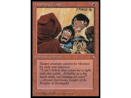Imposing Visage (Foil NE, Stav Near Mint)