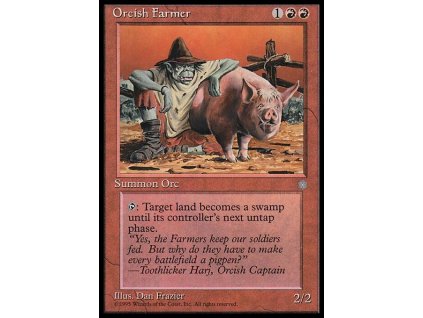 Orcish Farmer (Foil NE, Stav Near Mint)