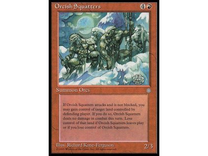 Orcish Squatters (Foil NE, Stav Near Mint)