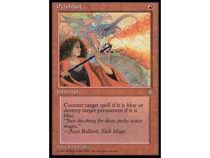 Pyroblast (Foil NE, Stav Near Mint)