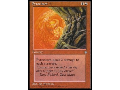 Pyroclasm (Foil NE, Stav Near Mint)