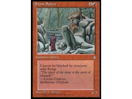Stone Spirit (Foil NE, Stav Near Mint)