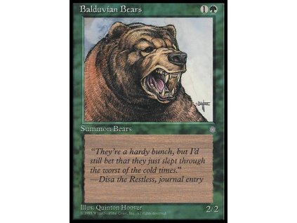 Balduvian Bears (Foil NE, Stav Near Mint)