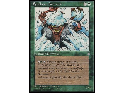 Fyndhorn Brownie (Foil NE, Stav Near Mint)