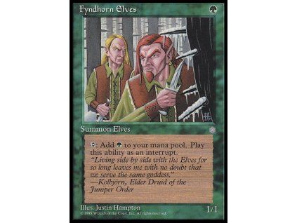 Fyndhorn Elves