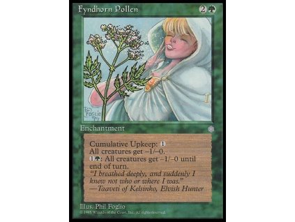 Fyndhorn Pollen (Foil NE, Stav Near Mint)