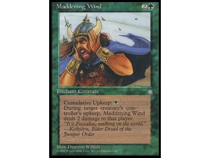 Maddening Wind (Foil NE, Stav Near Mint)