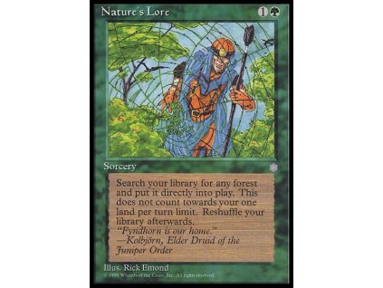 Nature's Lore (Foil NE, Stav Near Mint)