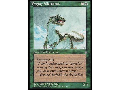 Pygmy Allosaurus (Foil NE, Stav Near Mint)