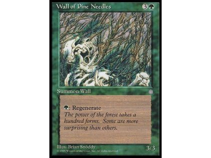 Wall of Pine Needles (Foil NE, Stav Near Mint)