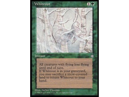 Whiteout (Foil NE, Stav Near Mint)