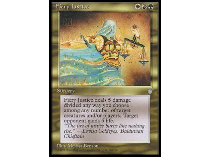 Fiery Justice