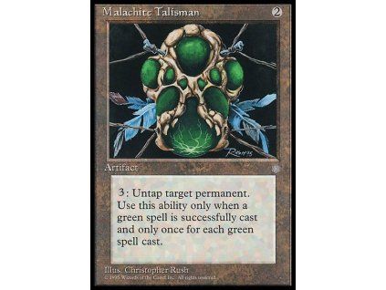 Malachite Talisman