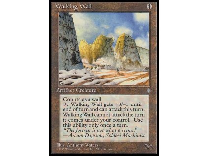 Walking Wall (Foil NE, Stav Near Mint)