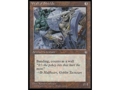 Wall of Shields (Foil NE, Stav Near Mint)