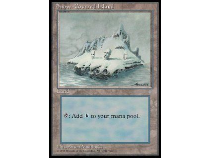 Snow-Covered Island