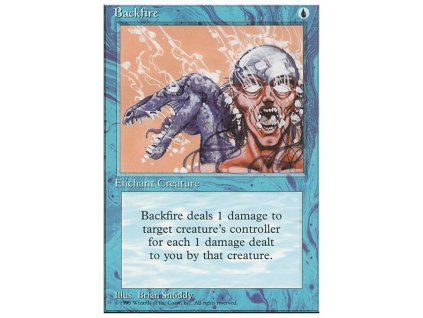 Backfire (Foil NE, Stav Near Mint)