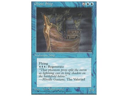 Ghost Ship (Foil NE, Stav Near Mint)