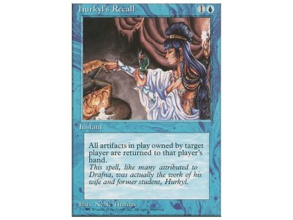 Hurkyl's Recall (Foil NE, Stav Light Played)
