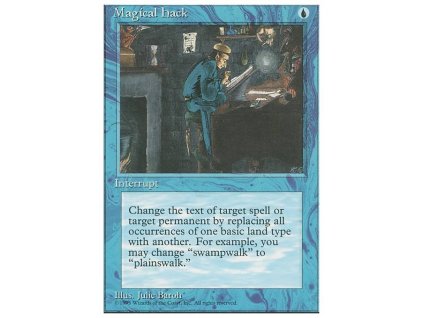 Magical Hack (Foil NE, Stav Light Played)